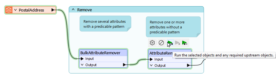 Run to the AttributeRemover
