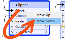 Changing port order