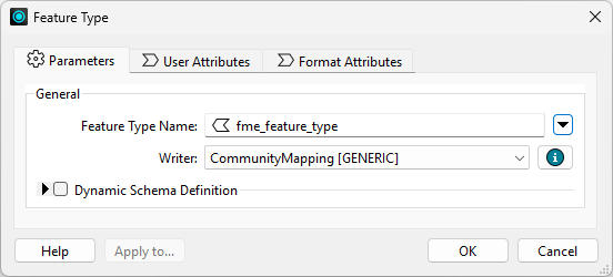 Feature type fanout