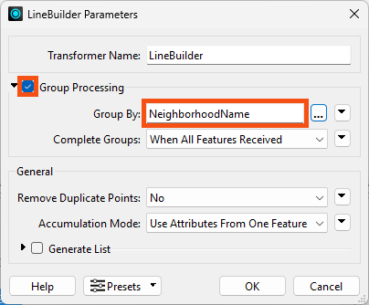 Group By NeighborhoodName