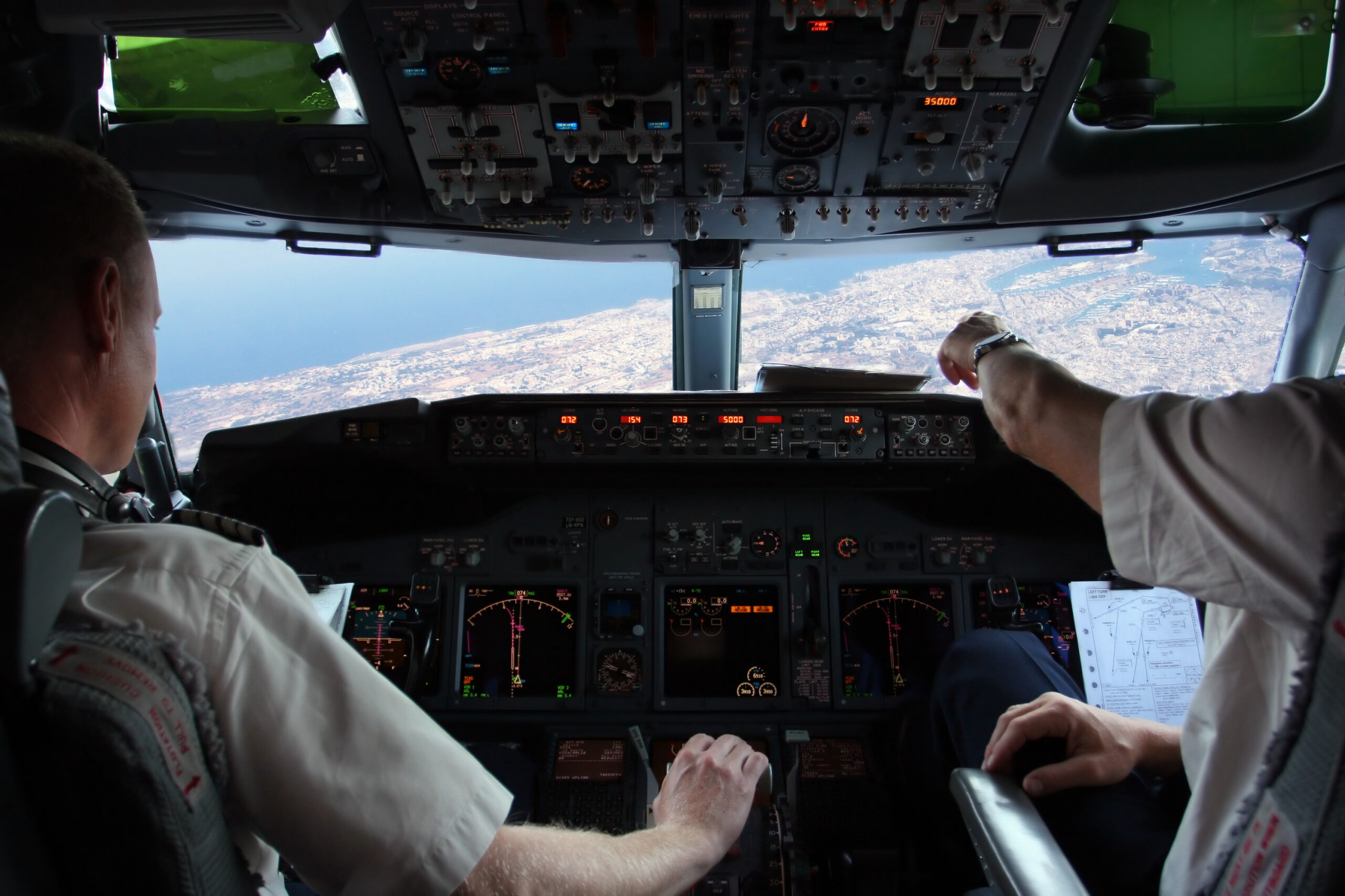 Cockpit flying