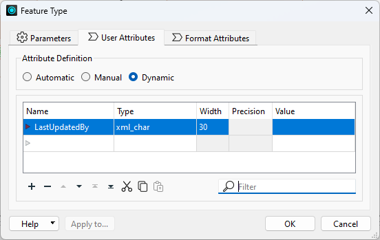 Adding the LastUpdatedBy attribute