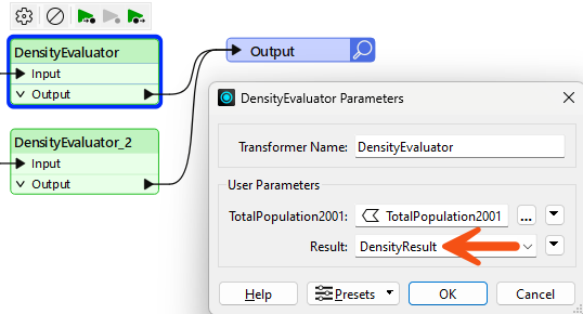 Setting the name of the new attribute