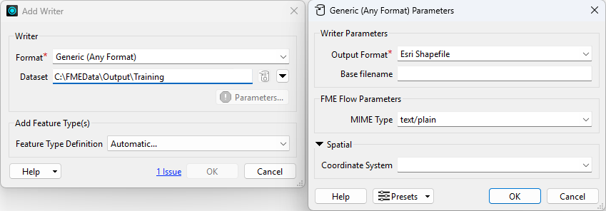 Adding a Generic writer